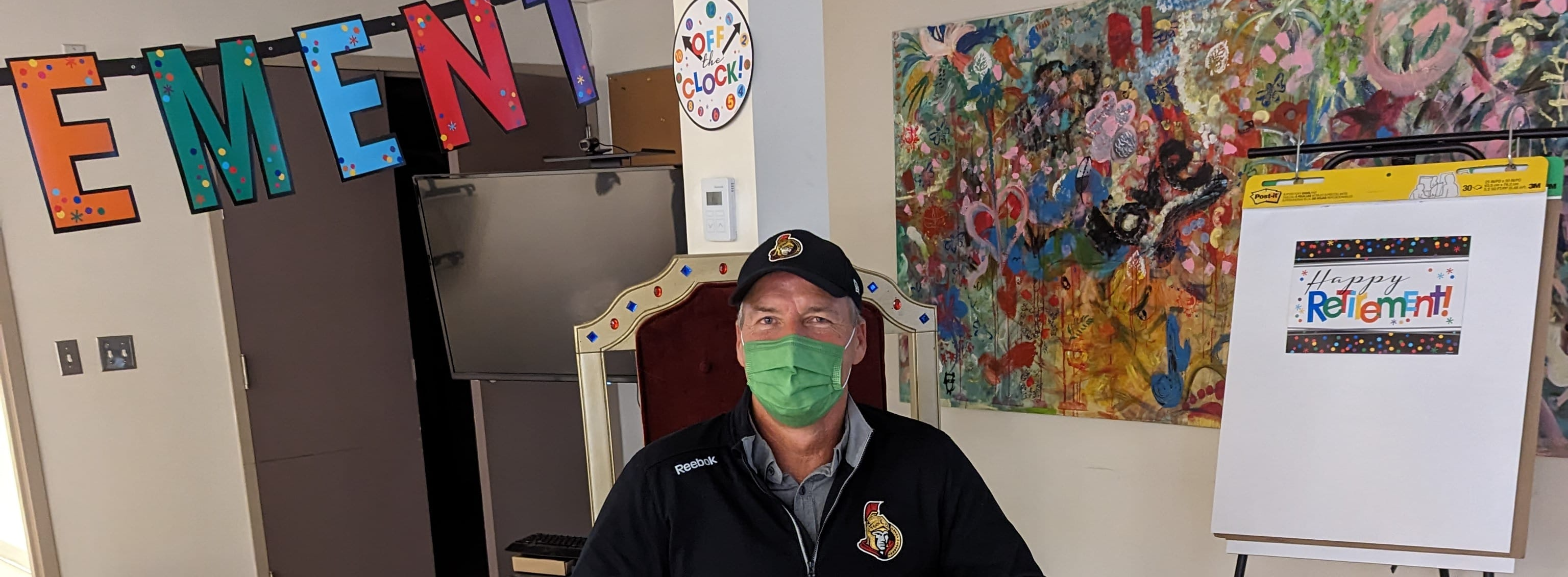 Denis' retirement party